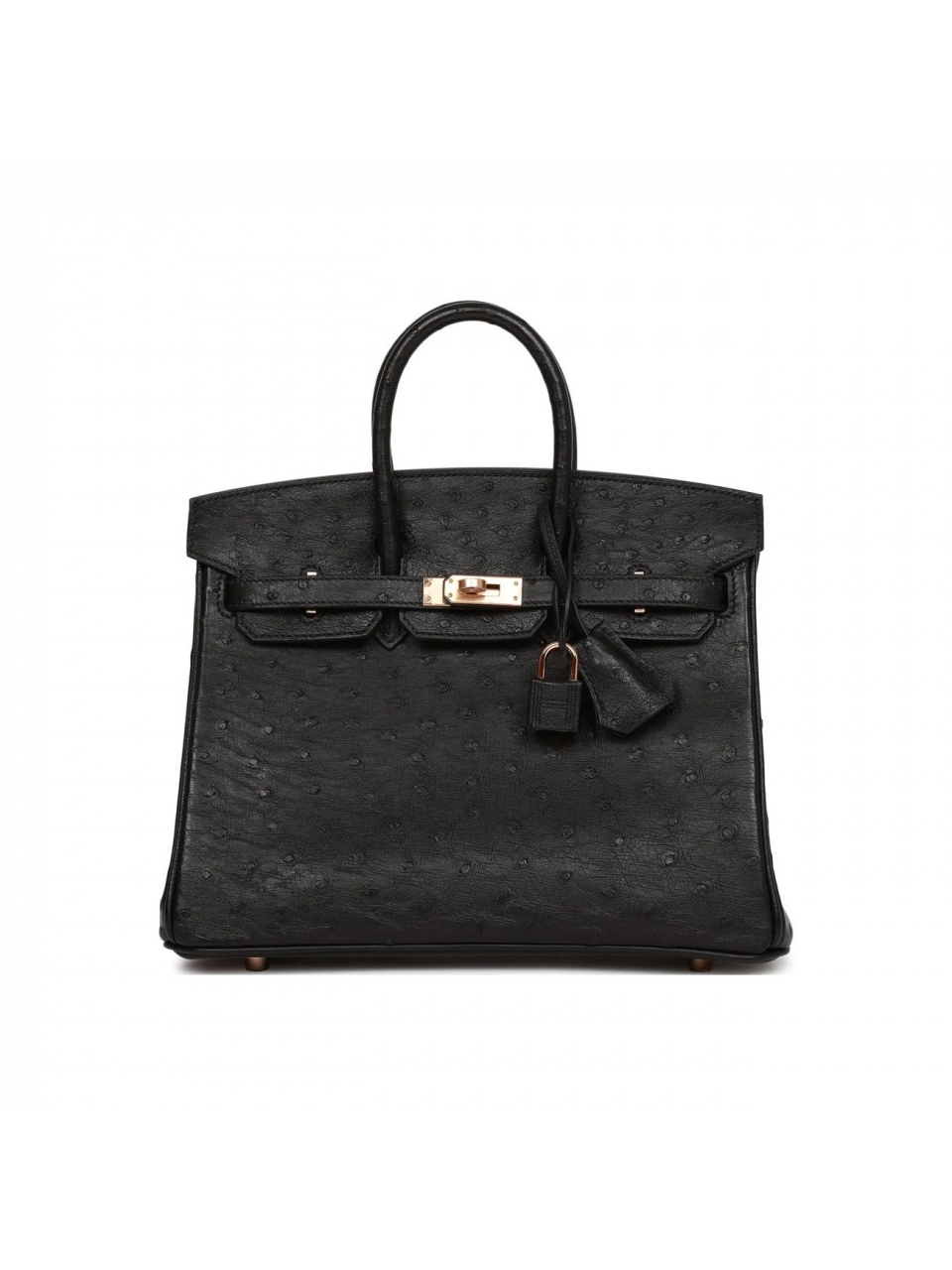 Сумка Hermes Birkin 25 из кожи страуса